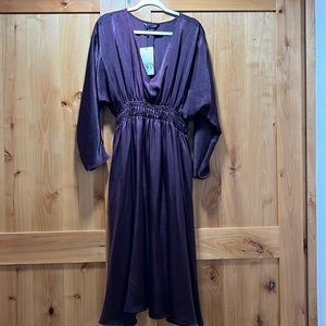 Zara purple dress